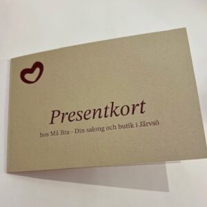 Presentkort 1800kr